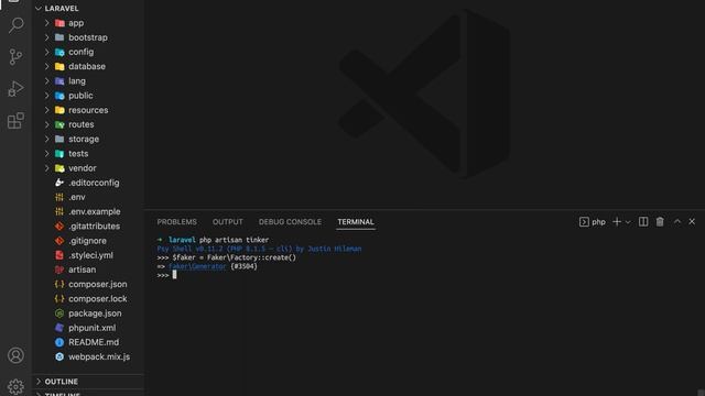 Laravel 9 Getting Faker Instance In Tinker смотреть онлайн