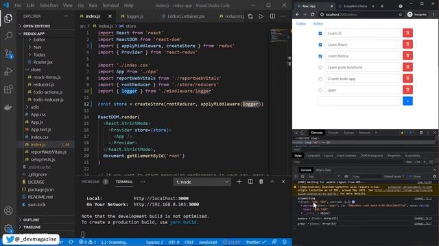 Что такое Redux Middleware? смотреть онлайн