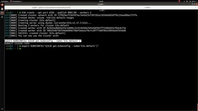 KUB - 52. K3D : KUBERNETES DANS DOCKER смотреть онлайн