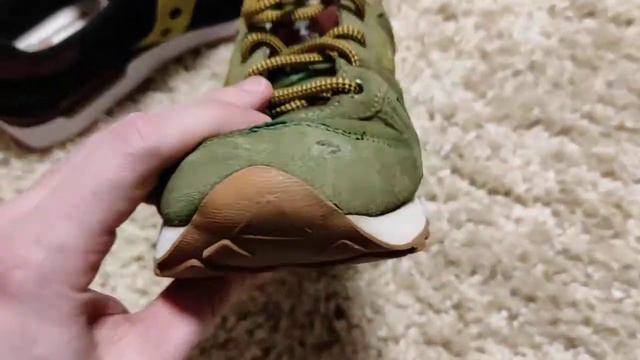 как носятся Saucony Shadow O Suede Ranger pack смотреть онлайн