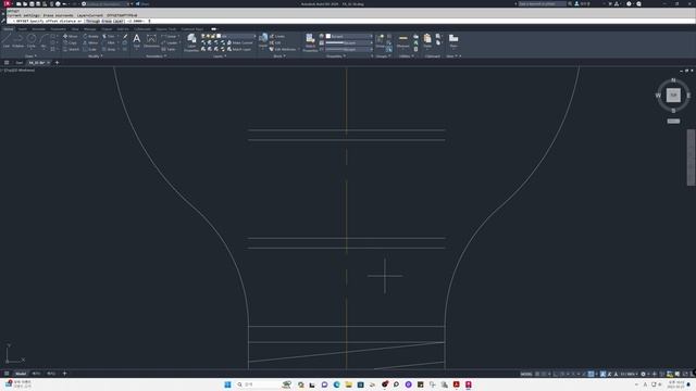 CAD 기본도면 연습 FA32-3 : Chamfer(모따기), Hatch(해치) 캐드 도면 그리기 смотреть онлайн