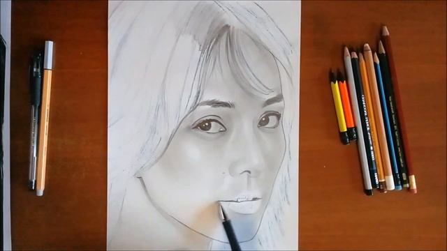 Сон Тэ Ён / Son Tae Young (drawing Timelapse)