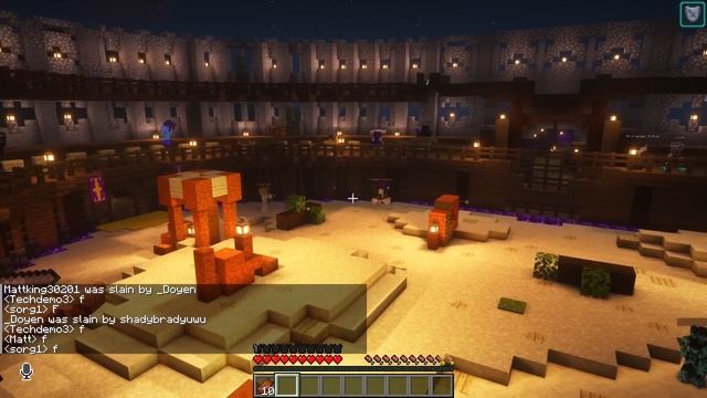 Huge Gladiator Battle in Minecraft смотреть онлайн