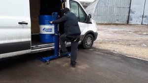 Тележка бочкокат для подъема и спуска бочек