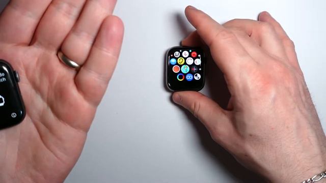 Apple Watch 45mm vs 44 case смотреть онлайн