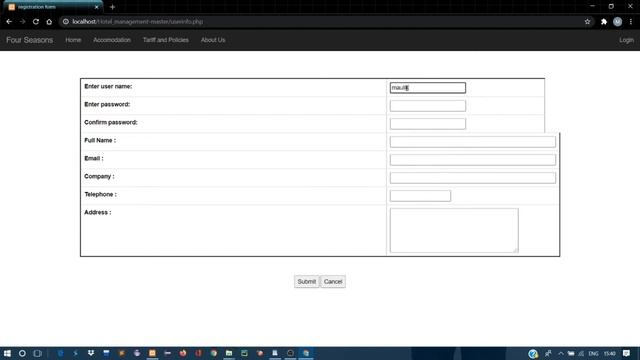 hotel management project in php with mysql source code free download | php | mysql 2020 смотреть онлайн