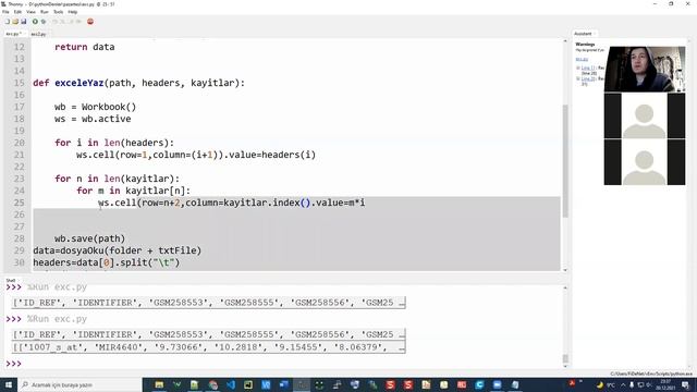 Python3 - Excel - openpyxl library Ders2 смотреть онлайн