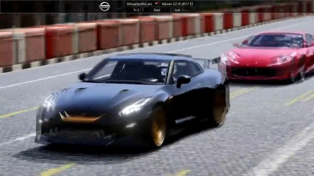 Nissan GT-R '17 vs Ferrari 812 Superfast at Highlands смотреть онлайн