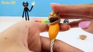 Лепим СТРАШИЛКИ. РЕБЕНОК В ЖЕЛТОМ 3. Лепка из пластилина (The Baby In Yellow). Пластилин + Лепка ОК