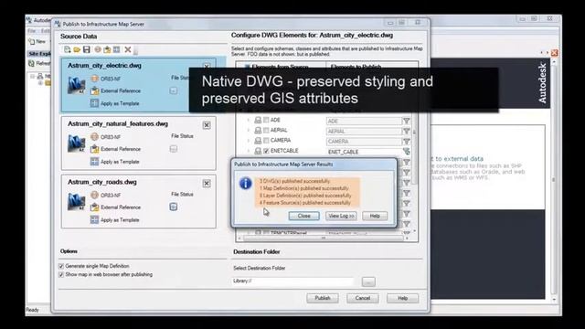 Infrastructure Map Server Features: Publish and share GIS maps смотреть онлайн