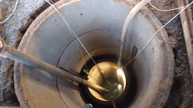 Дренажный колодец. Работы спустя неделю. смотреть онлайн