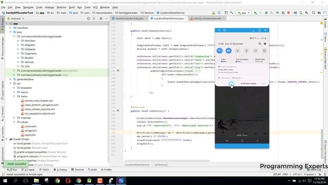 GPS Tracker for Family using Firebase in Android Studio DEMO смотреть онлайн