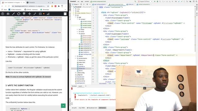 Form Validation in Angular - Step by Step Tutorial With Example смотреть онлайн