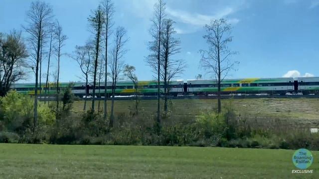 First Brightline Test Train on the Orlando Line смотреть онлайн