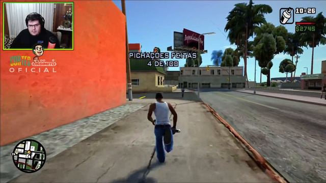 CASIMIRO JOGA GTA SAN ANDREAS: PT 1 - MUITA TROCAÇÃO E ACADEMIA (PROJETINHO) | Cortes do Casimito смотреть онлайн