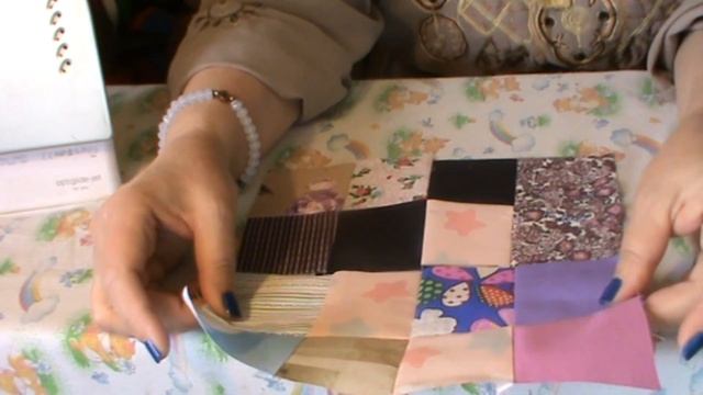 Утилизация остатков ткани. Шьем экосумку для покупок. Мир Вкуса. #patchwork#handmade#hobbi