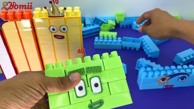 Numberblocks - mmm Build Numberblock Big Number смотреть онлайн