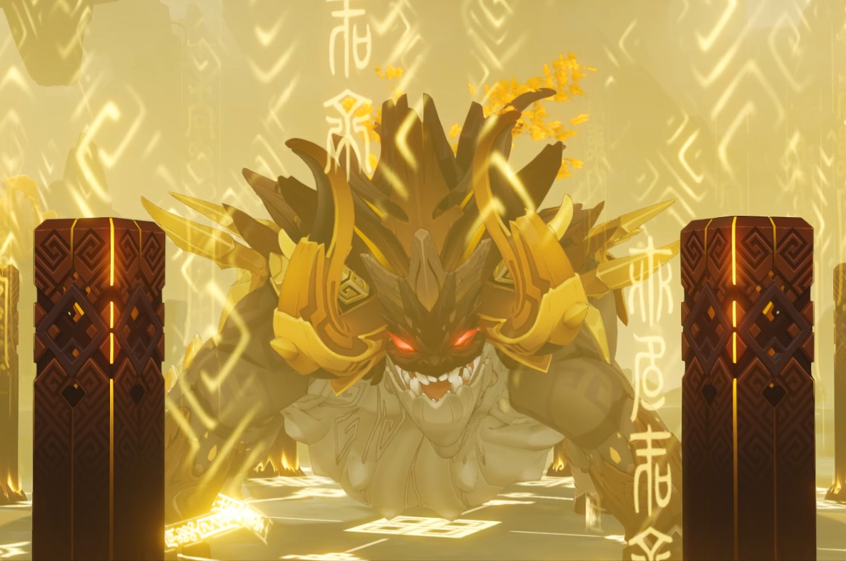 Genshin Impact Под Древом Подавления ( Аждаха )