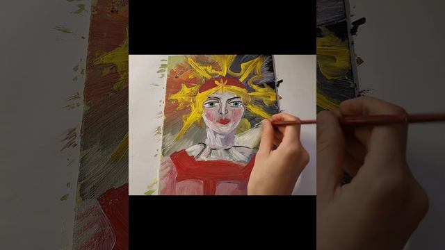 рисуем царевну лебедь?/ drawing a queen смотреть онлайн