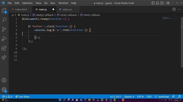 jQuery HTML / CSS : [ Get ] = Callback function смотреть онлайн