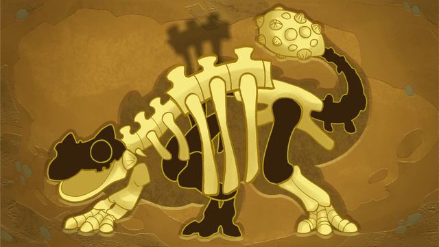 Club Baboo Dinosaur Painting Cartoon | The Tyrannosaurus Rex Is Covered In Paint! | Dino Compilatio