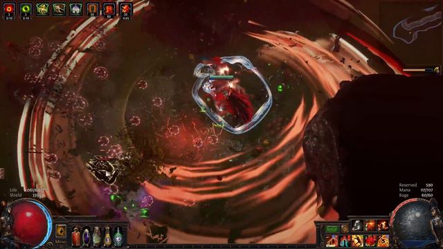 [3.14]/Standard - MEME Build: Sweep, Stacking AOE, Biggest AOE For Melee In The Game?-Path Of Exile