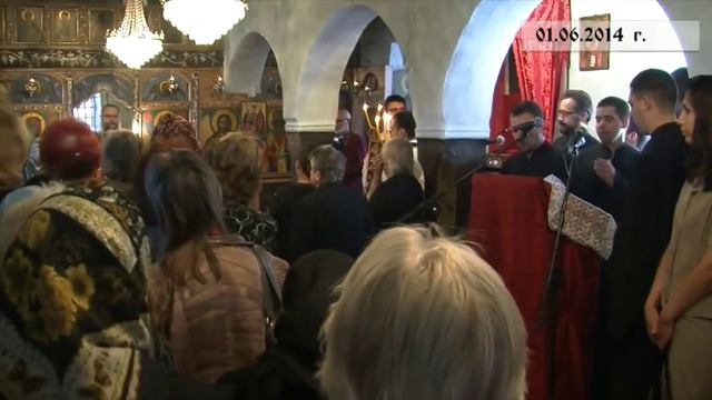 1.06.2014 Архиерейска света Литургия храм "Св. Неделя" с. Дебращица смотреть онлайн