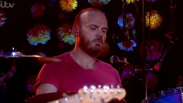 Coldplay And Simon Pegg