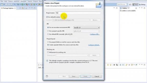 Основы Java. Урок 4: Eclipse - изучаем меню