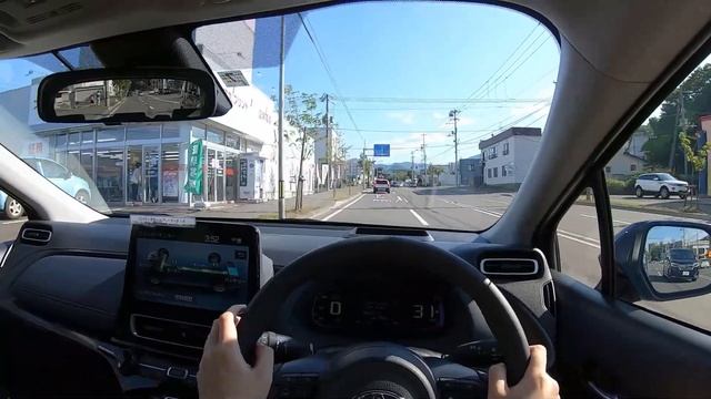 【Test Drive】2021 New TOYOTA AQUA(Prius C) 1.5L HYBRID 4WD(E-Four) - POV Drive смотреть онлайн