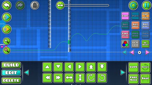 Прыжки по стенам и как их сделать | Geometry Dash смотреть онлайн