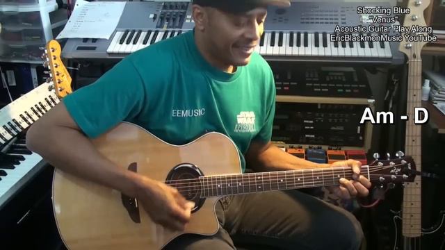 Shocking Blue VENUS Play Through Guitar Chords Lesson @EricBlackmonGuitar смотреть онлайн