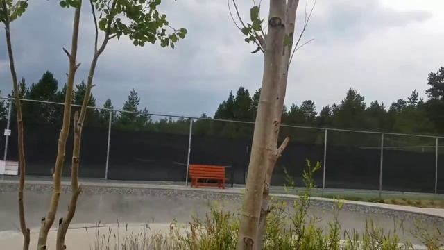 Trying to land a 90° barhump(bmx)+180 180 (scooter) / Leadville Skate Park смотреть онлайн