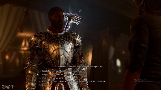 Baldur's Gate 3 - Speaking to the Hallowleaf's (Shadowheart Romance) смотреть онлайн