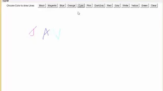 Core java projects - Java paint program смотреть онлайн
