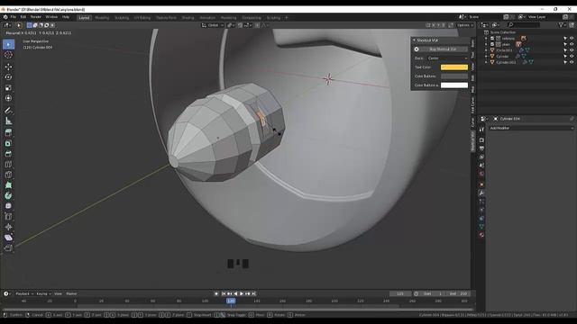 84. Blender Hard Surface. Modeling Aircraft (Part6) смотреть онлайн