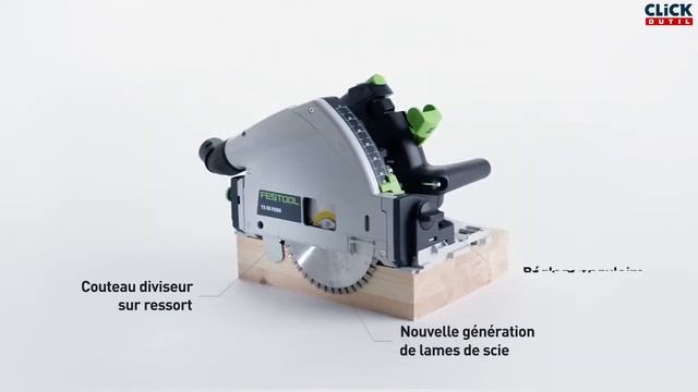 CLICKOUTIL - Scie circulaire TS 55 F FESTOOL смотреть онлайн