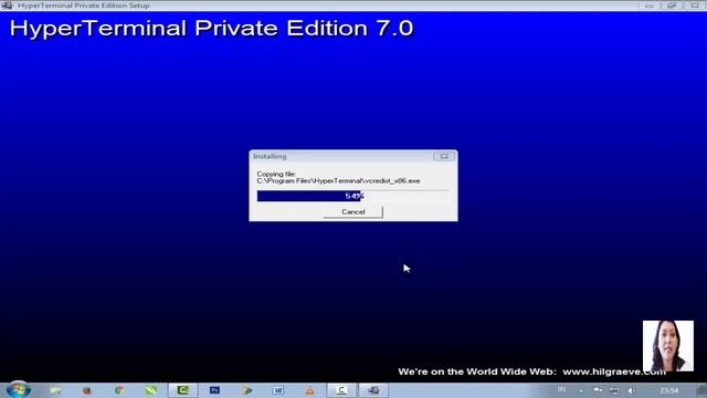 How to install hyperterminal and configure on Windows 7 смотреть онлайн