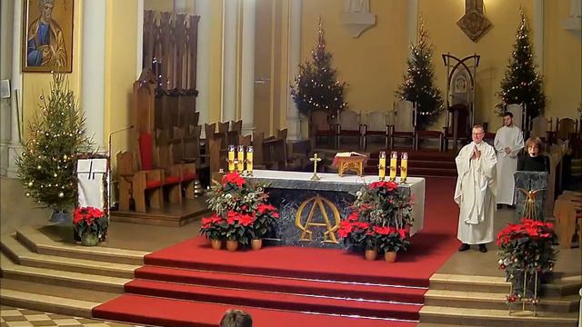 Св. Месса 04.01.2022 в 19:00 смотреть онлайн