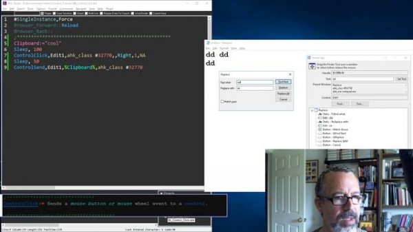 Automating Programs with Controls in AutoHotkey: 07 ControlClick