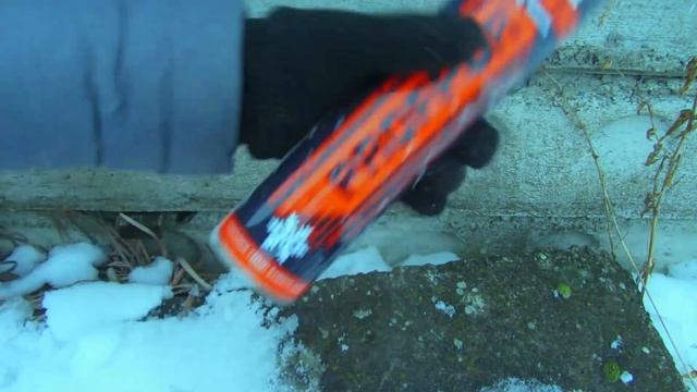 Баллон с монтажной пеной на морозе - испытание временем смотреть онлайн