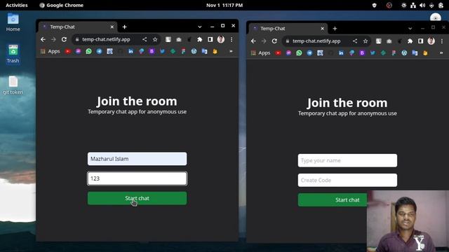 Chat Application - ReactJs and Socket.io with source file смотреть онлайн