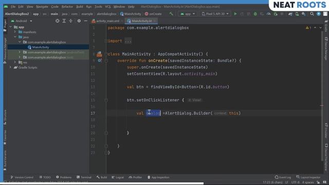 AlertDialog in Android Studio - Hindi смотреть онлайн