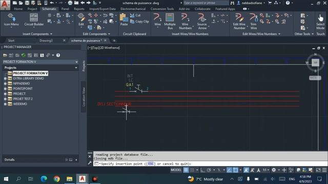 5-insertion et opérations sur les symboles électriques Autocad Electrical 2020 بالعربية смотреть онлайн