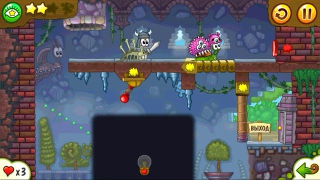 Прохождение игры #2 Улитка Боб 2. Snail Bob 2. Фэнтези история. Уровни с 7 по 12. смотреть онлайн