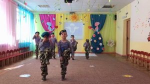 танец "ВДВ" подготовительная к школе группа