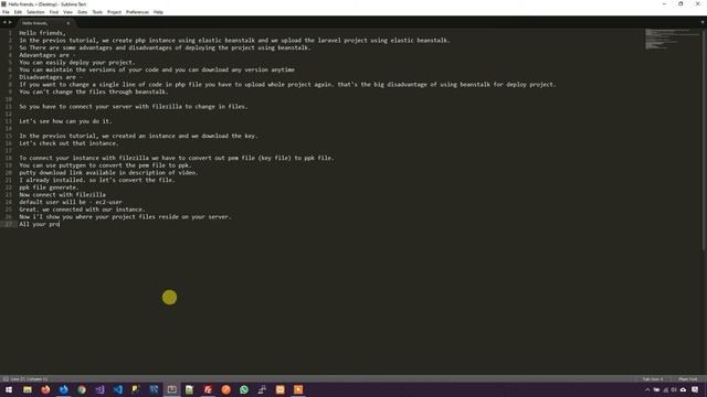 Update Project files of Linux Ec2 using FileZilla | PHP | Amazon Web Services | Tutorial смотреть онлайн