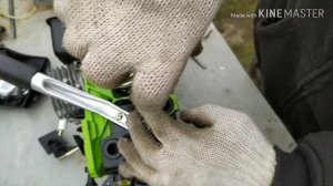 Как заклеять бак бензопилы и не только