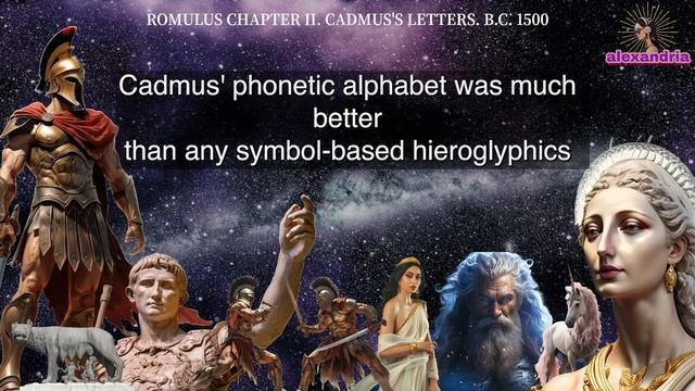 Romulus Audiobook: Chapter 2 - The Coming Of Letters From Egypt To Greece | Makers Of History Serie