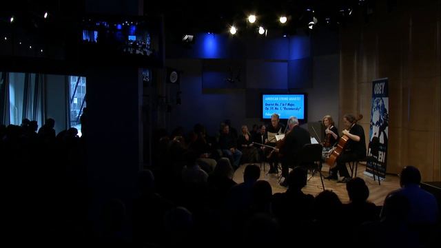 Beethoven String Quartet No. 7 in F Major, Op. 59, No. 1 - American String Quartet (Live) смотреть онлайн